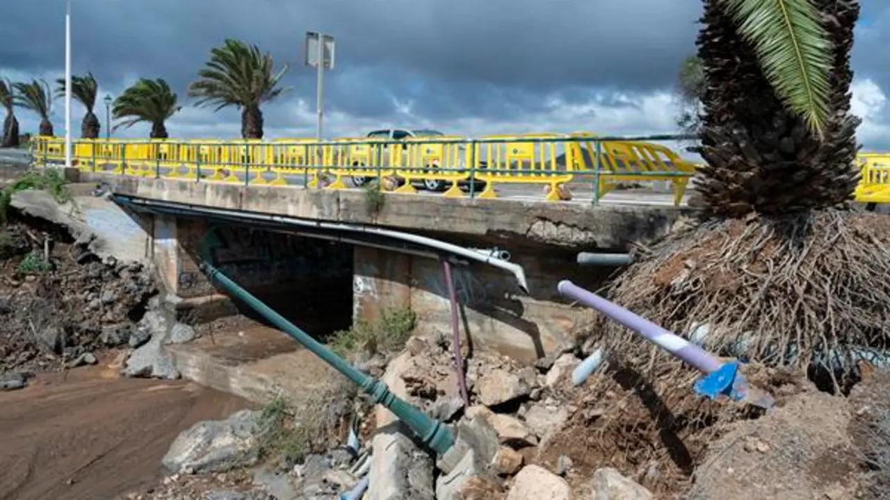 inundaciones en Lanzarote