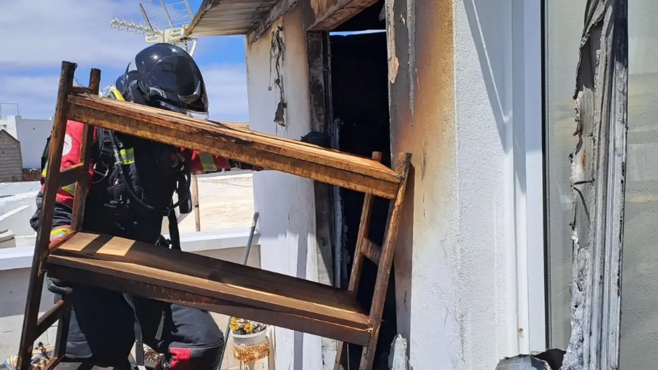 Actuaci&oacute;n de los bomberos