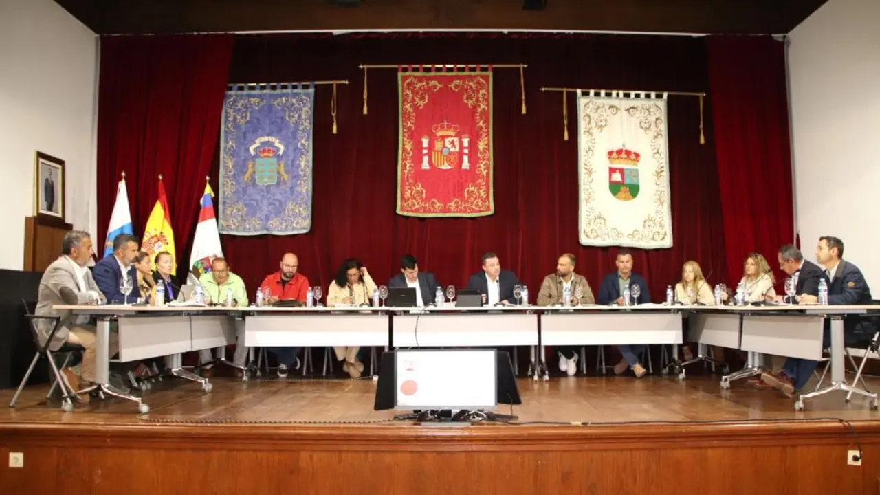 Un momento del pleno