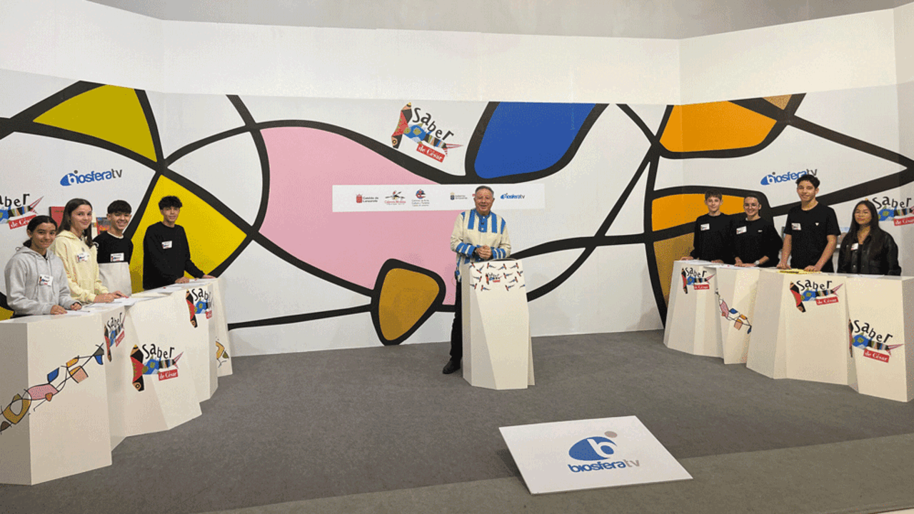 Un momento del programa entre el IES Playa Honda y el IES Puerto del Carmen B