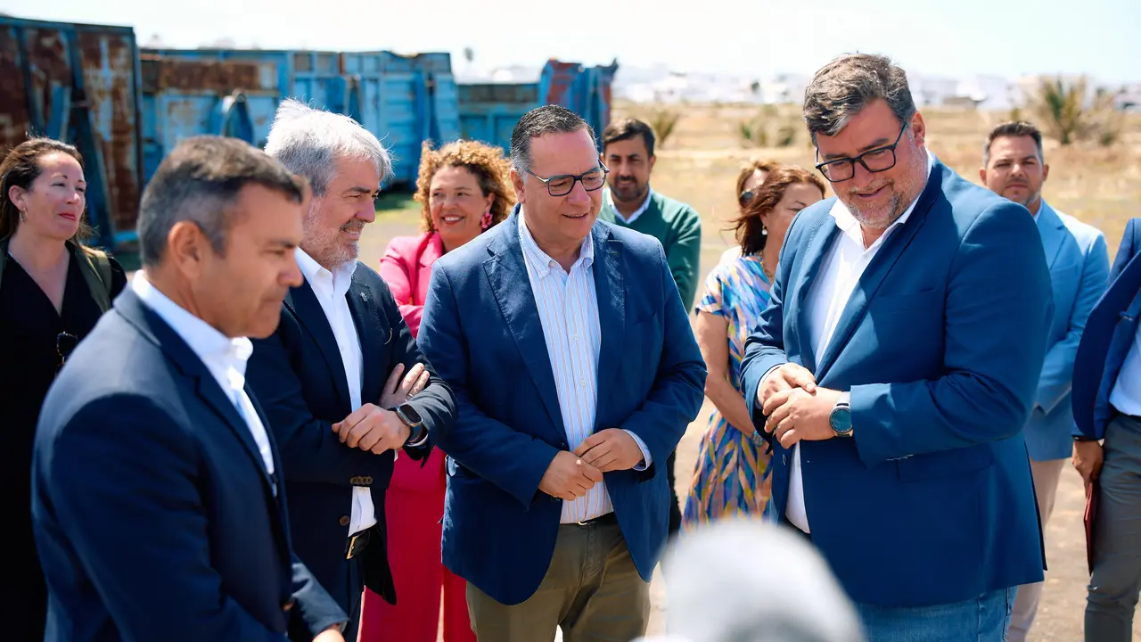 Visita de Clavijo a los terrenos