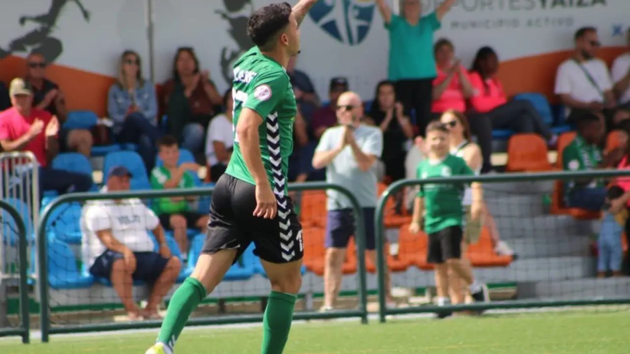 Un momento del partido