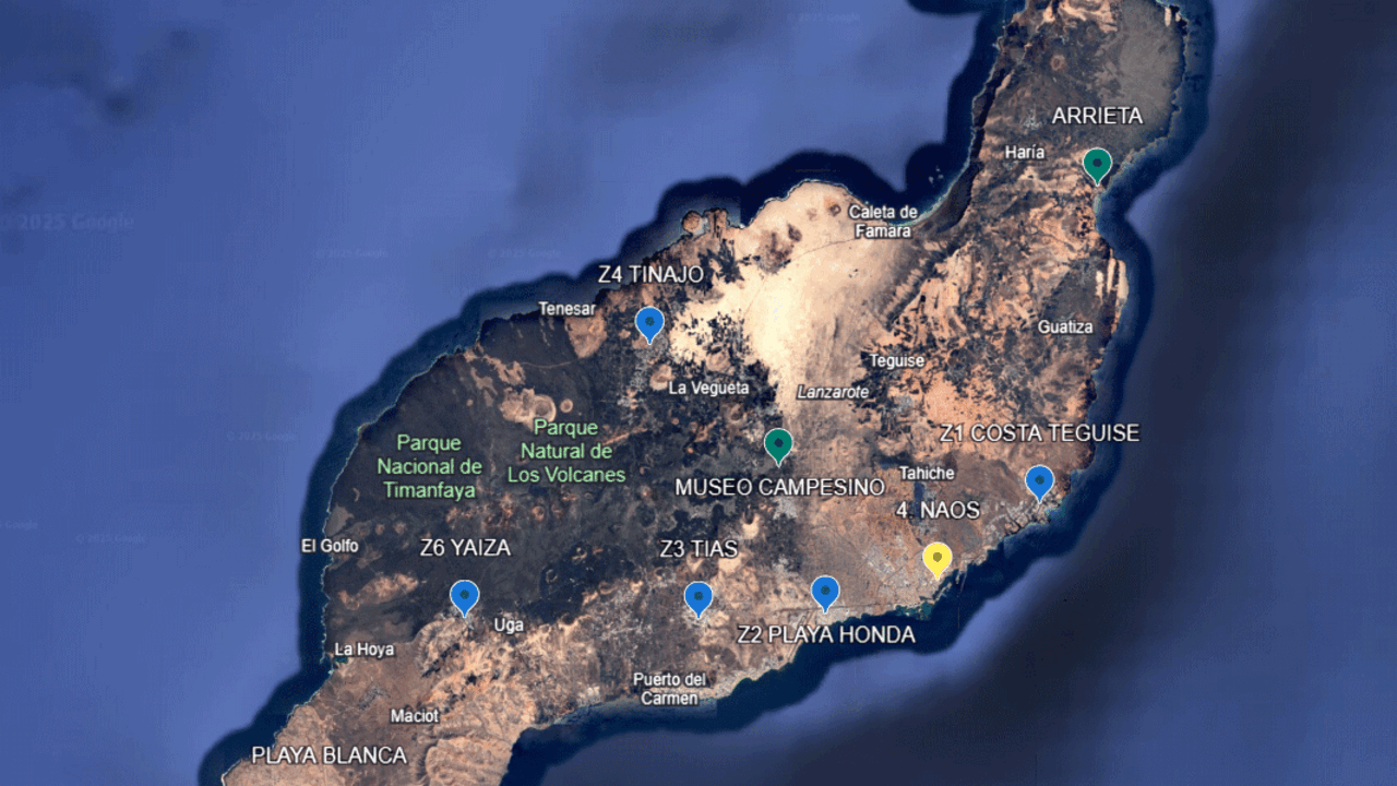 Puntos de recarga de veh&iacute;culos el&eacute;ctricos