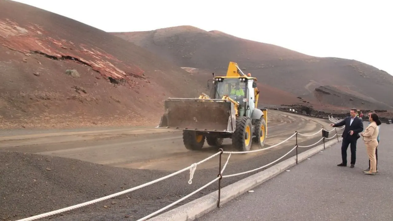 Obras en el Echadero de Camellos
