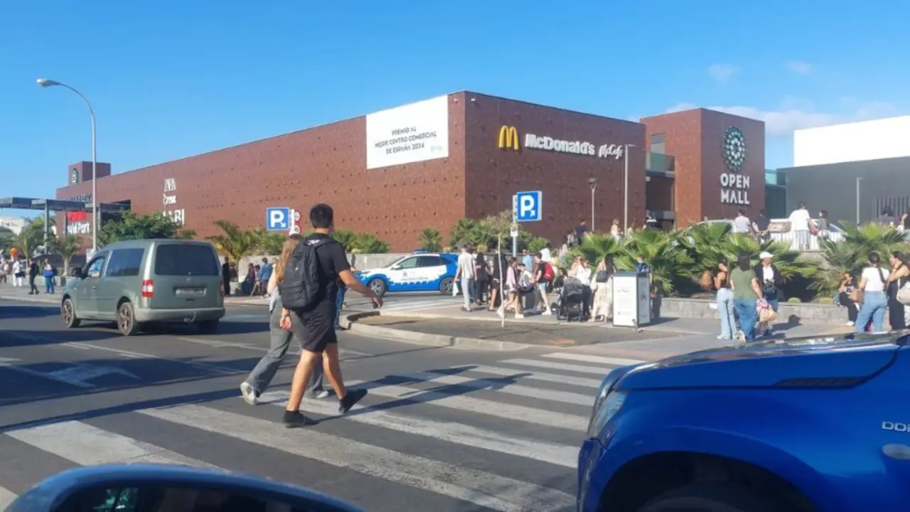 Un momento del desalojo