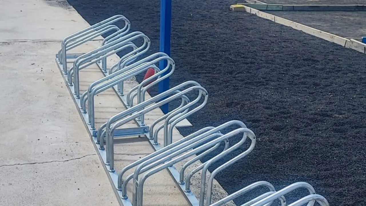 Instalación de aparcabicis