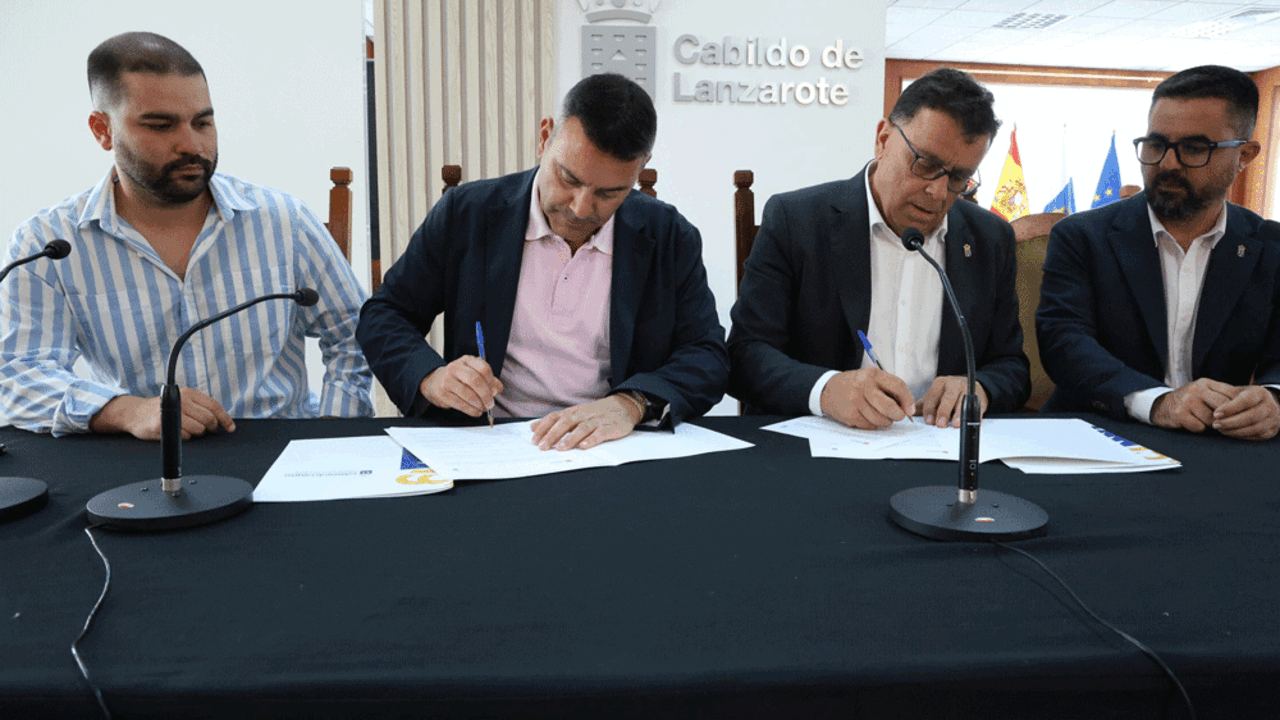 Firma del convenio