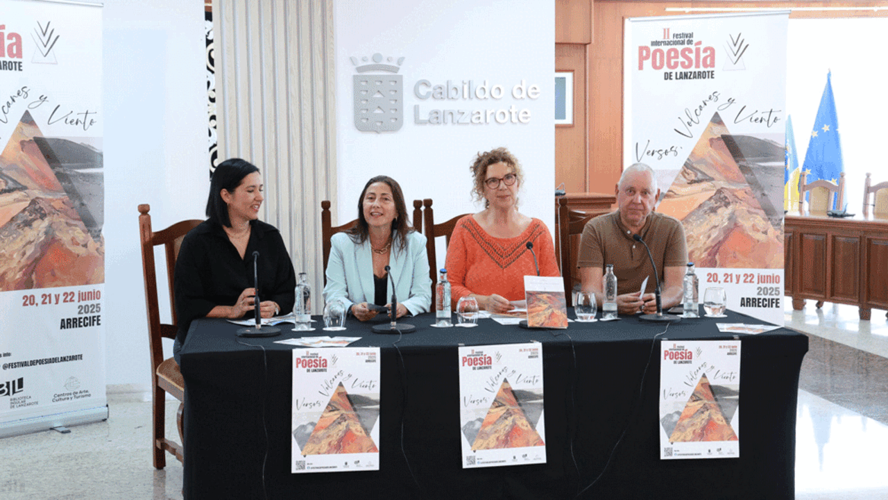 Presentación del Festival de Poesía de Lanzarote