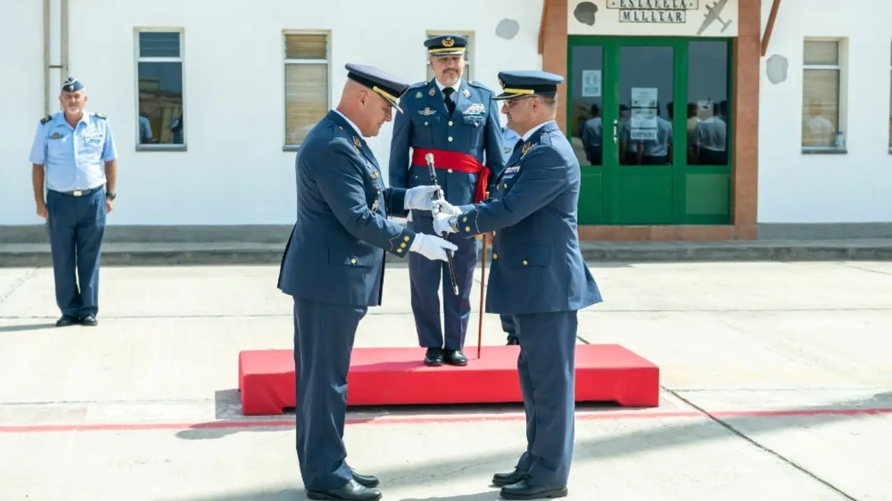 Un momento de la toma de posesión