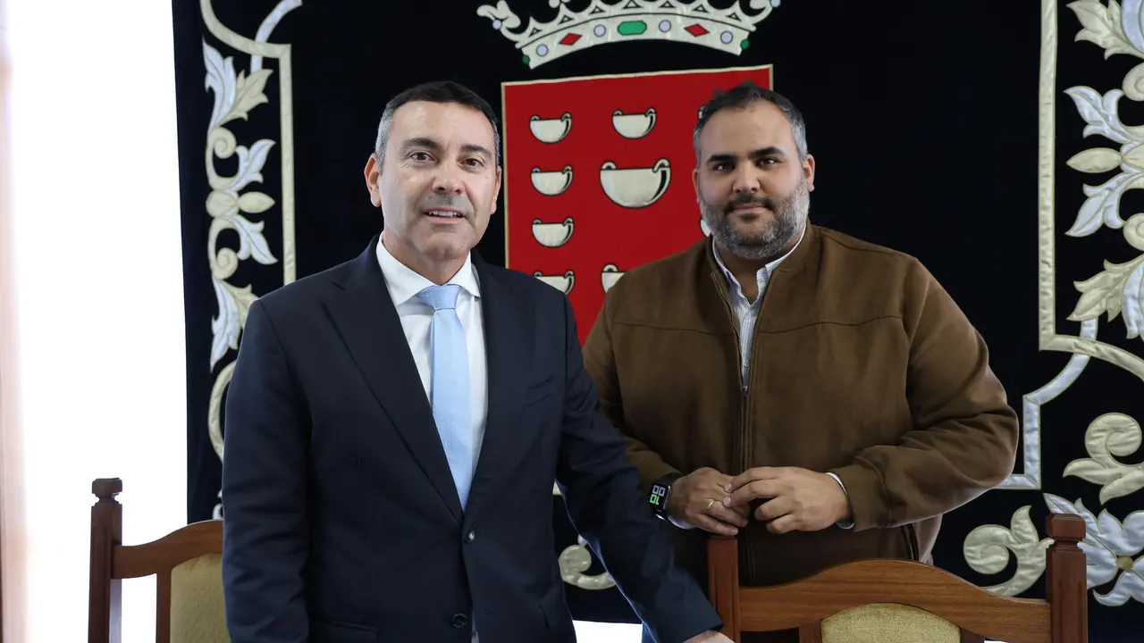 Presidente y consejero del Cabildo de Lanzarote