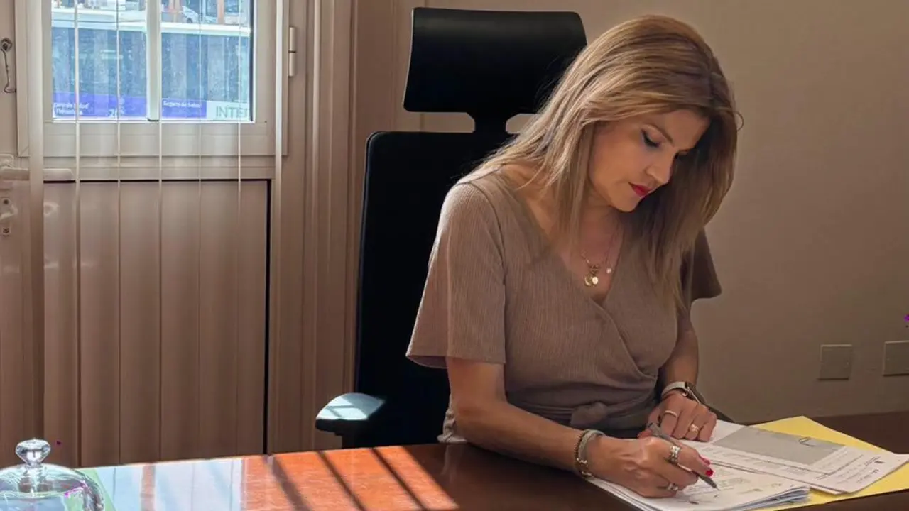 La presidenta de Red Tributaria Lanzarote, María Jesús Tovar