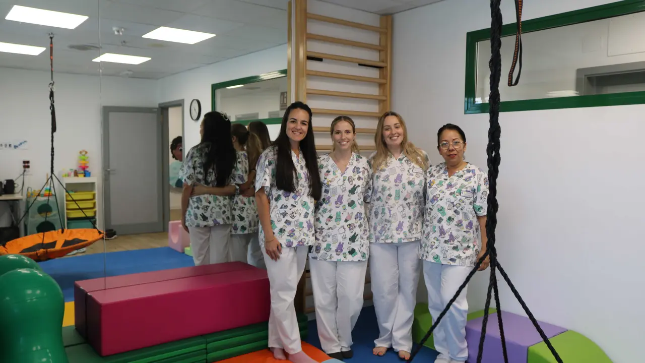 Profesonales en la Unidad de Atención Temprana de Lanzarote