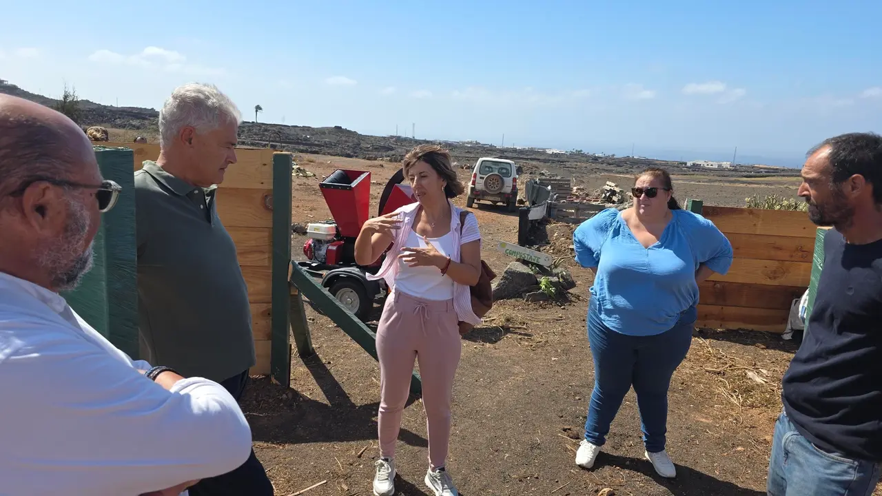 Visita a planta de compostaje