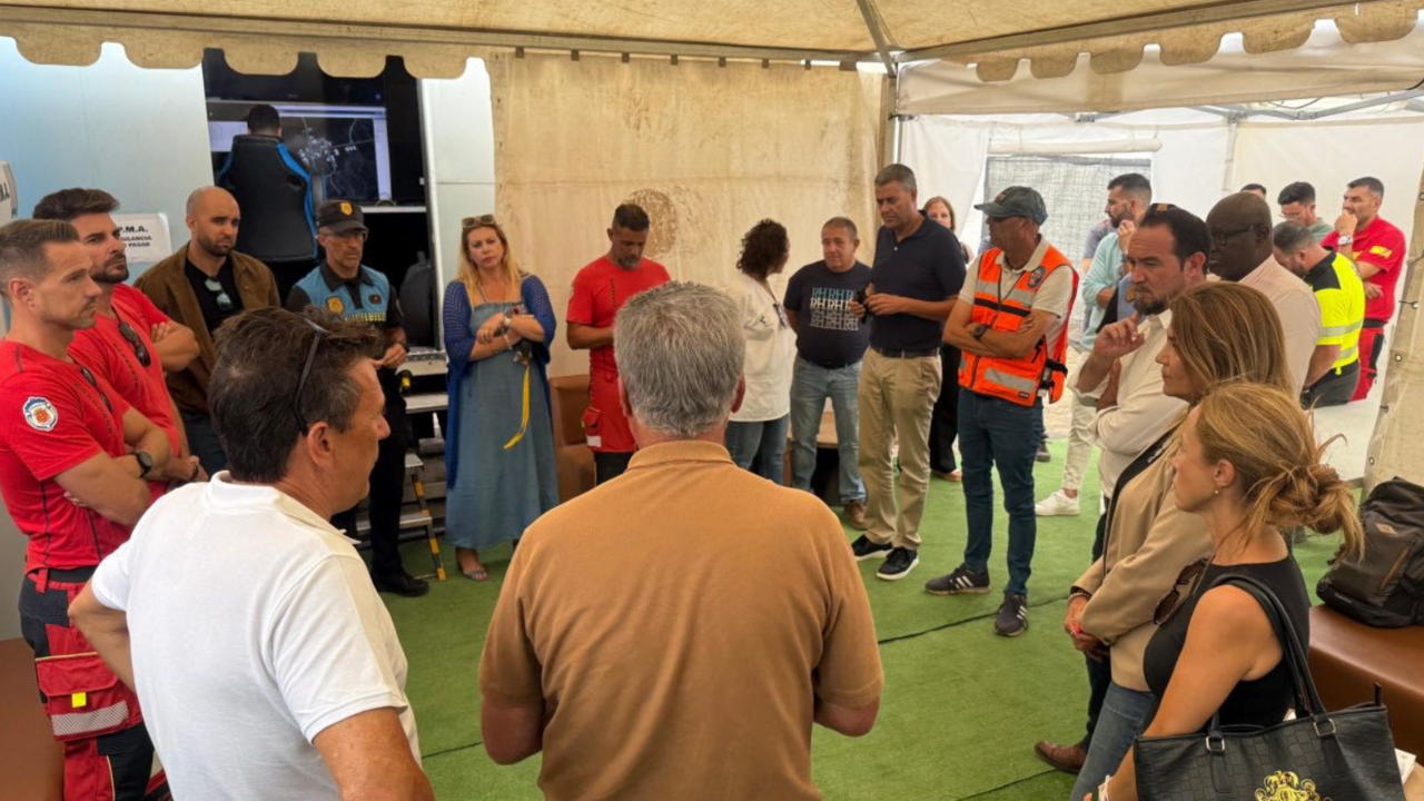 seguridad en la romería de los dolores
