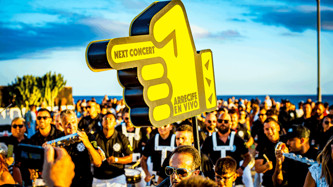 Arrecife en vivo por Javier Rosa