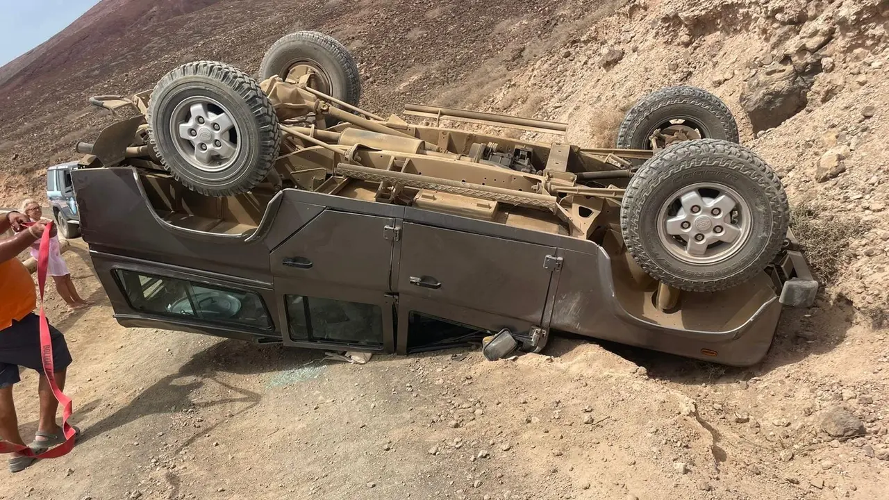 Accidente en Teguise