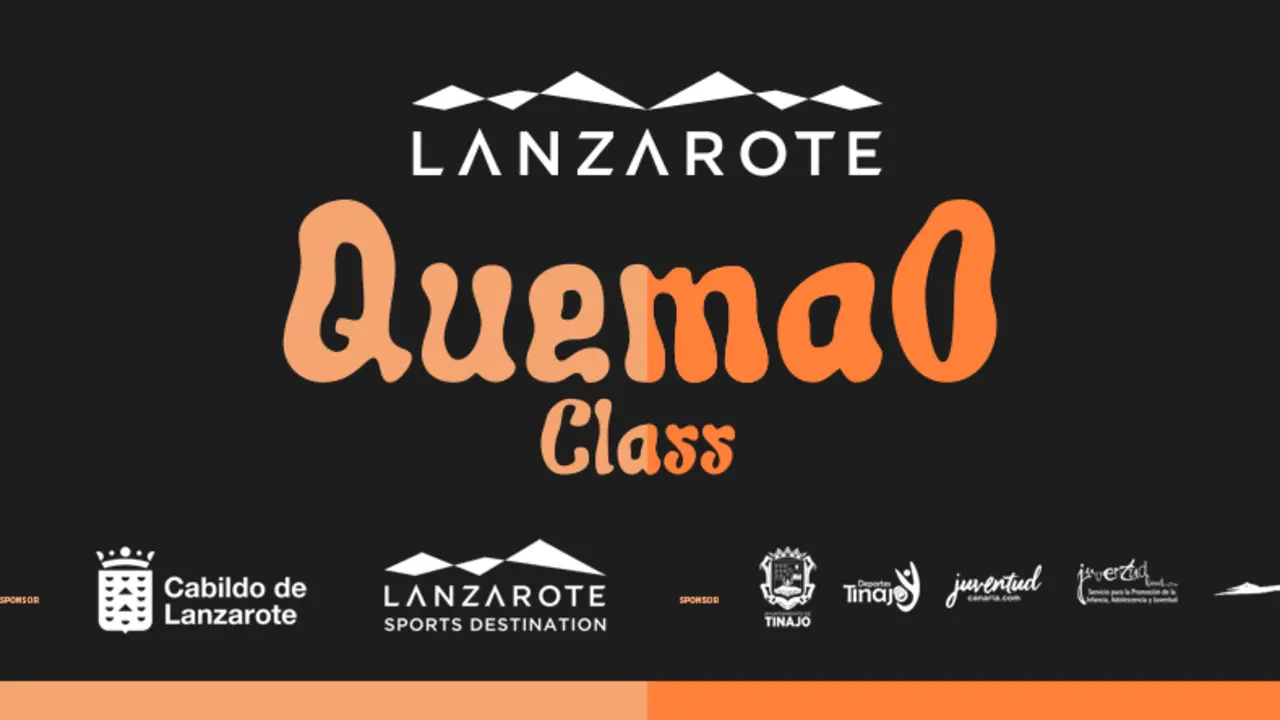 Cartel informativo de LANZAROTE QUEMAO CLASS