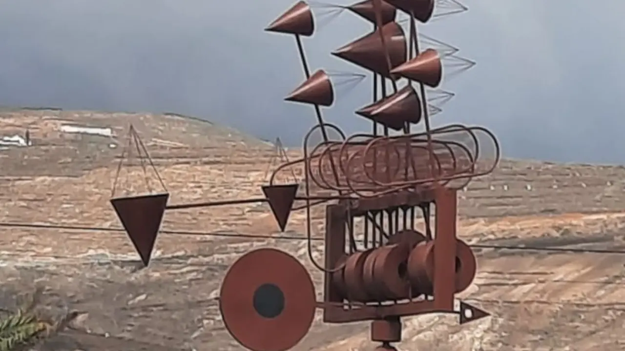 Juguete de viento en Arrieta