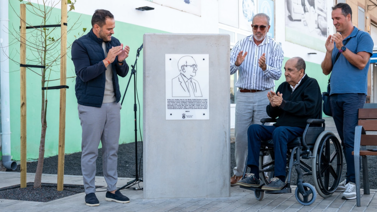 Inauguración plazoleta