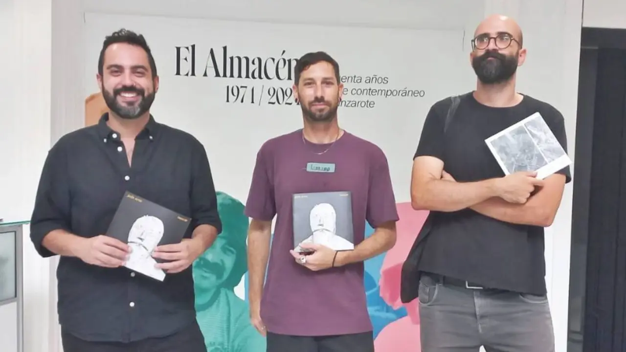 Presentación de las tres exposiciones