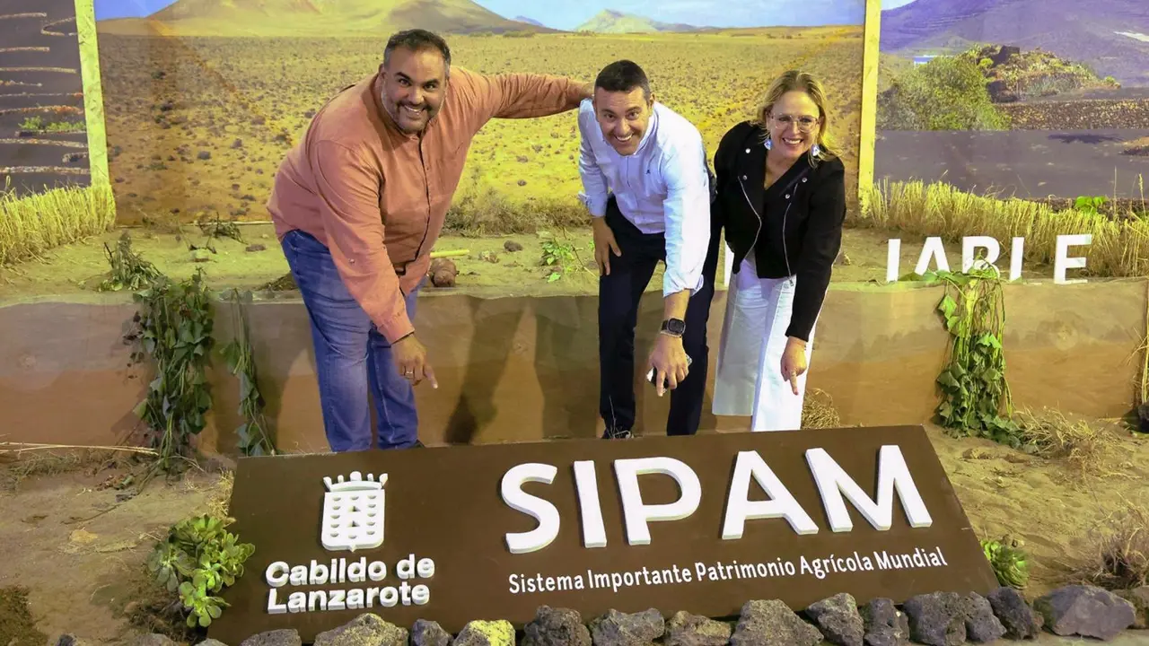 Lanzarote recibe el certificado SIPAM