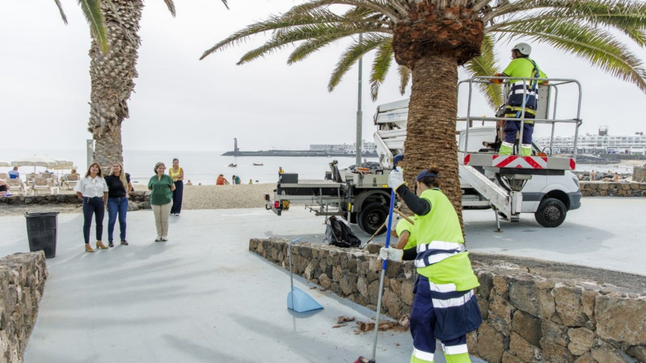 teguise invierte en zonas verdes