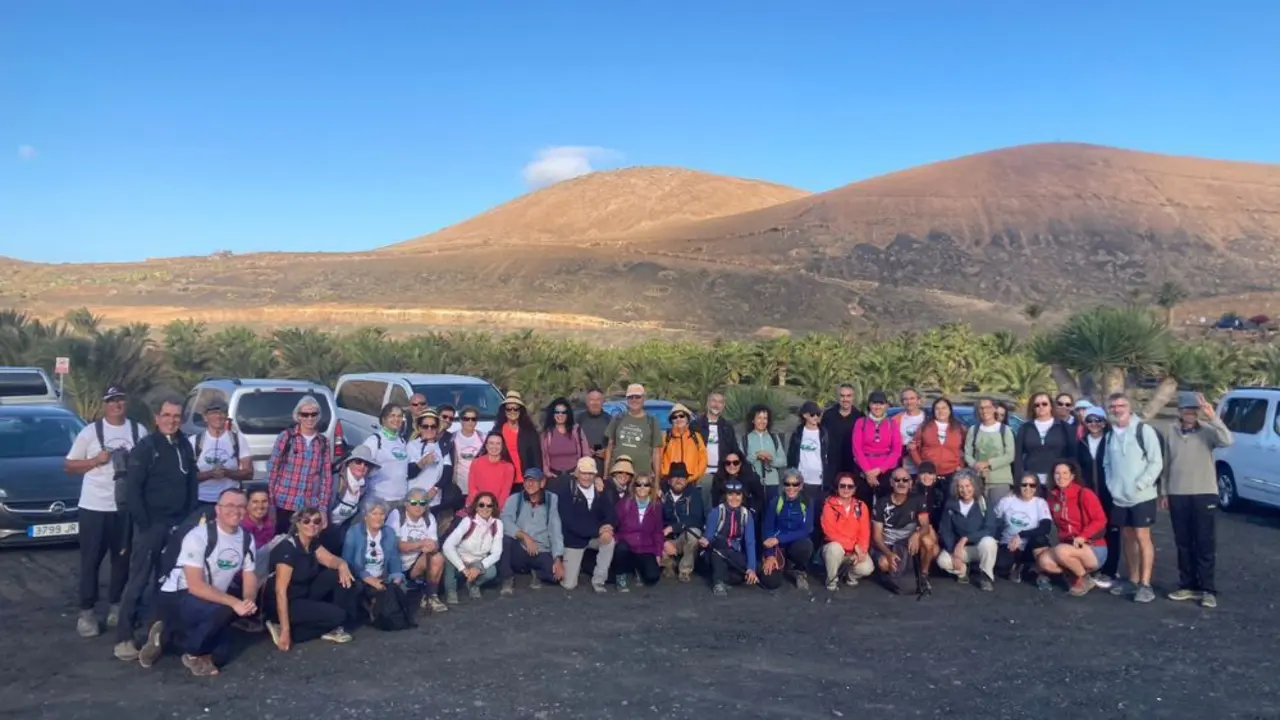 Encuentro de senderismo