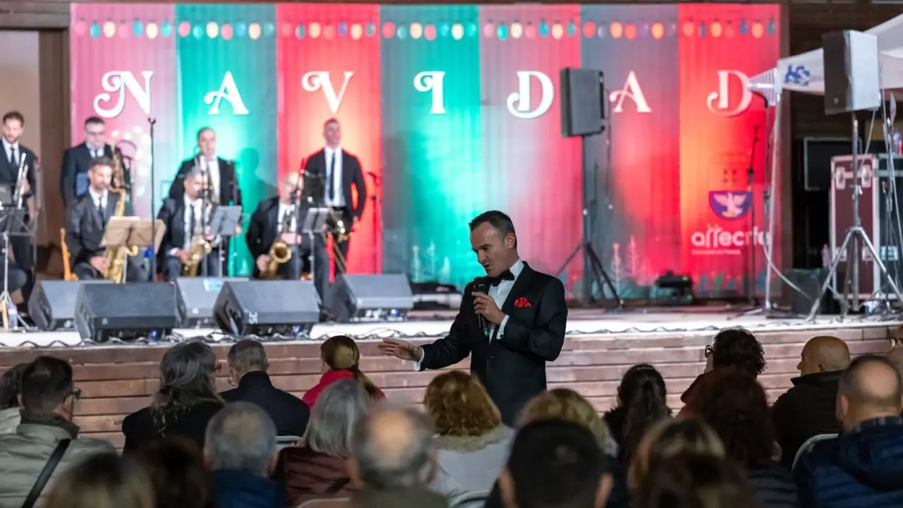 El concierto organizado por la Concejal&iacute;a de Actos y Eventos Sinatra en Navidad tuvo un buen &eacute;xito