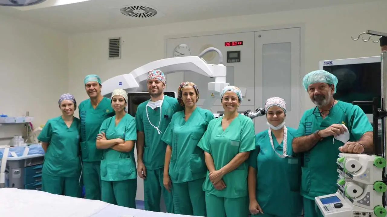 El equipo de Otorrinolaringolog&iacute;a del Hospital Universitario Doctor Jos&eacute; Molina Orosa