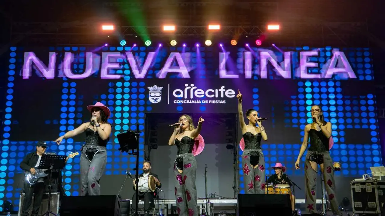 El concierto de Carnaval de Nueva L&iacute;nea y Miriam Cruz