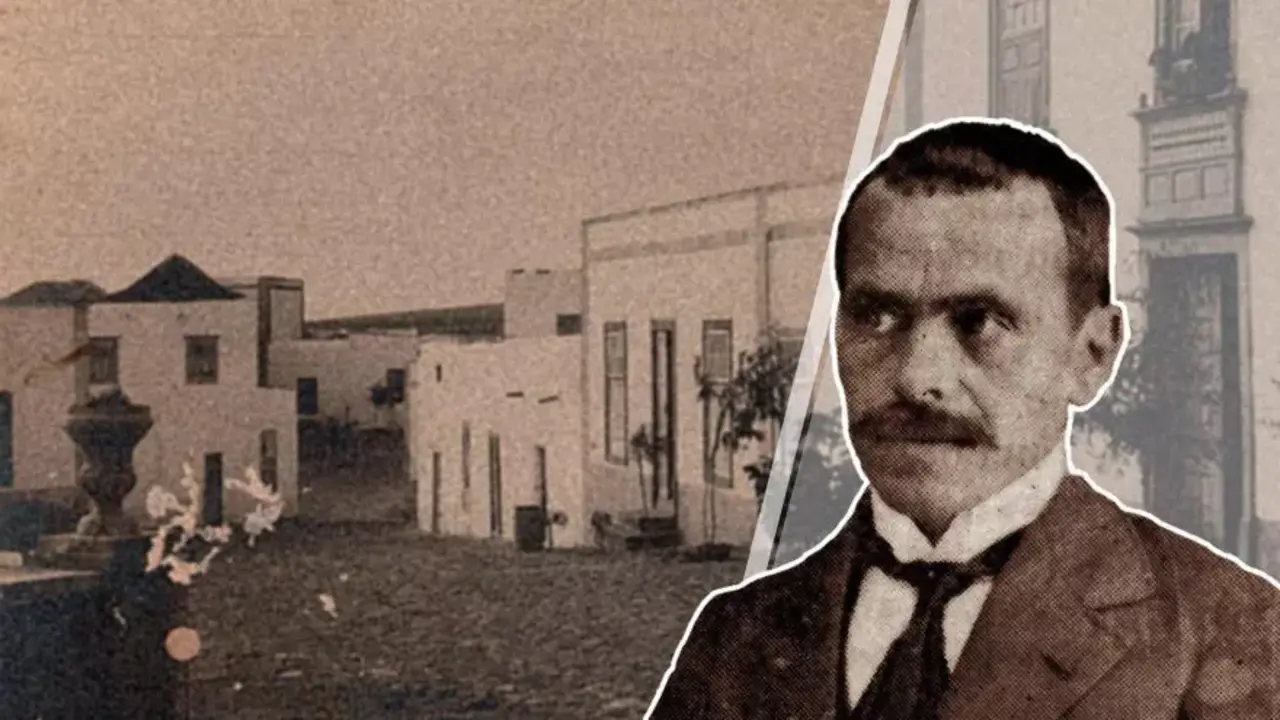 Retrato de Manuel Fern&aacute;ndez Hern&aacute;ndez. Foto tomada del historiador Antonio J, Montelongo Franquiz.