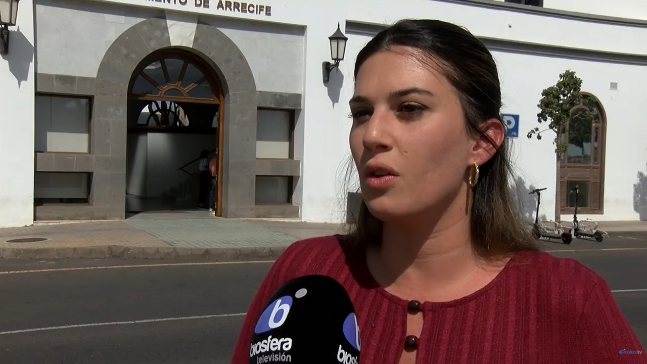 Davinia, concejal de Playas de Arrecife