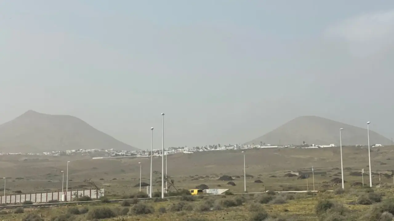Calima en Lanzarote