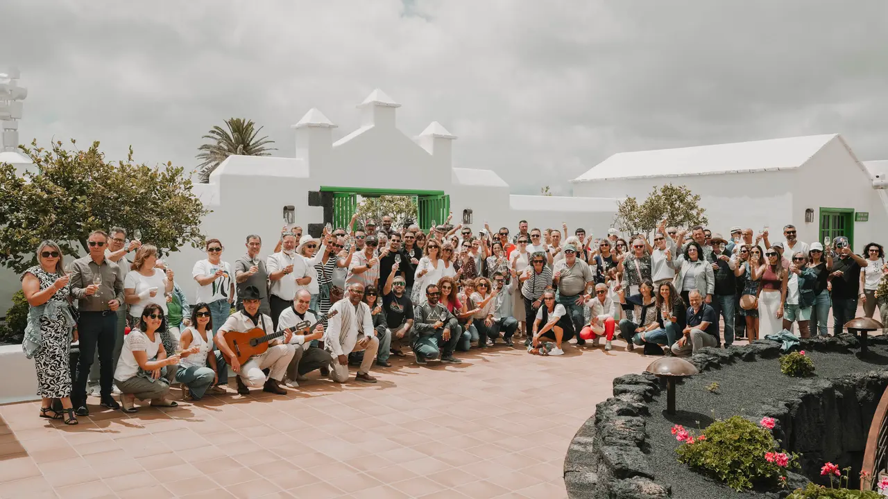 Brindis en actividad Consejo Regulador DO Vinos de Lanzarote