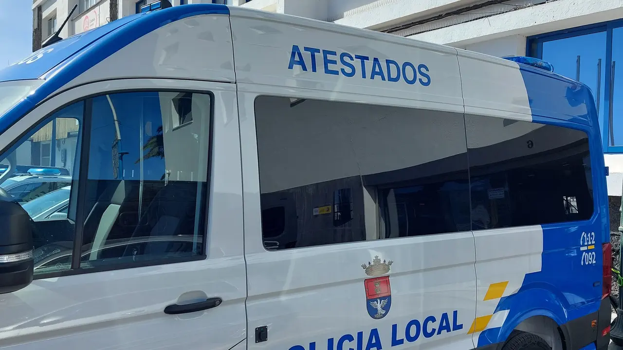 Unidad de atestados de la Polic&iacute;a Local de Arrecife 
