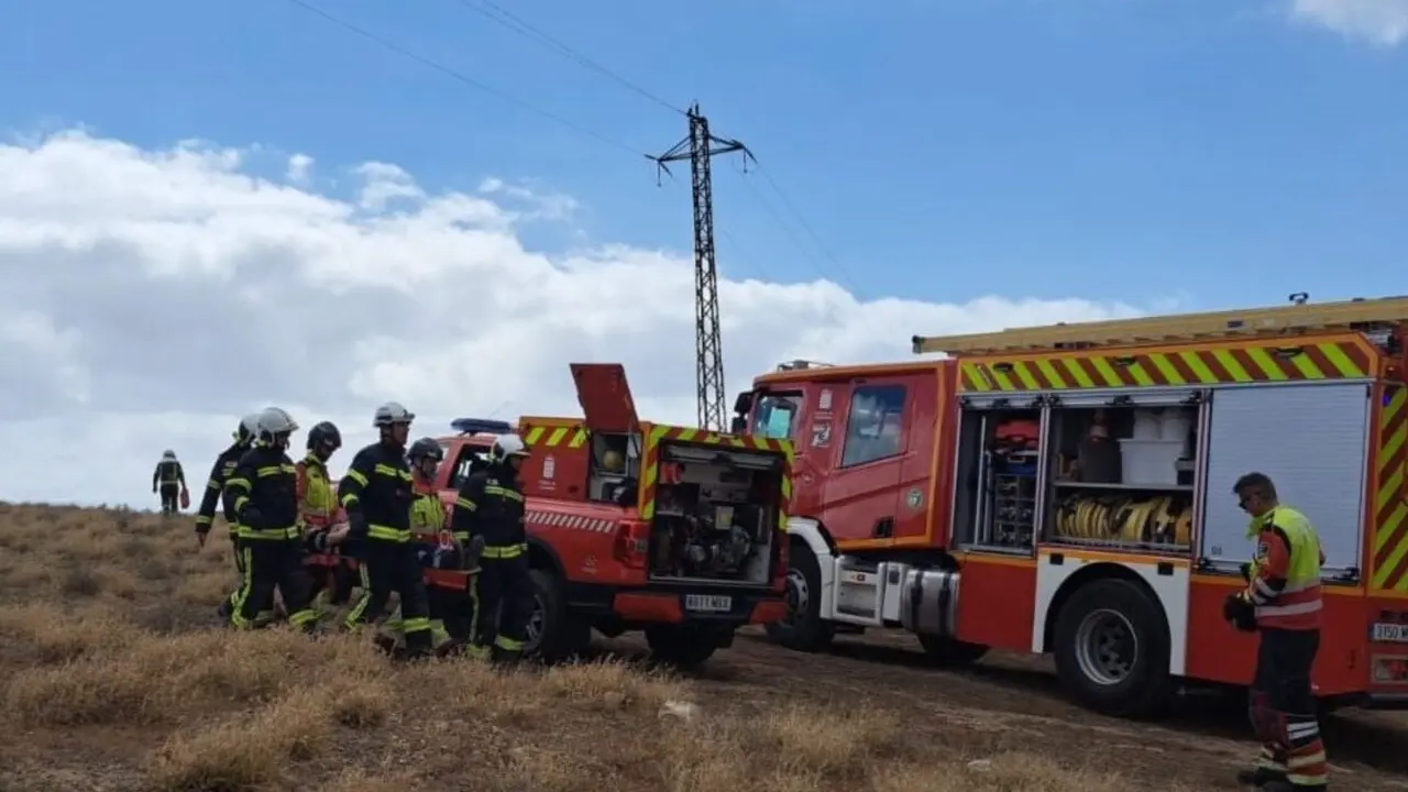 simulacro de accidente
