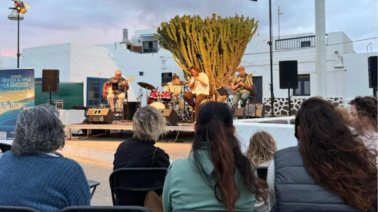 Encuentro de timples en La Graciosa