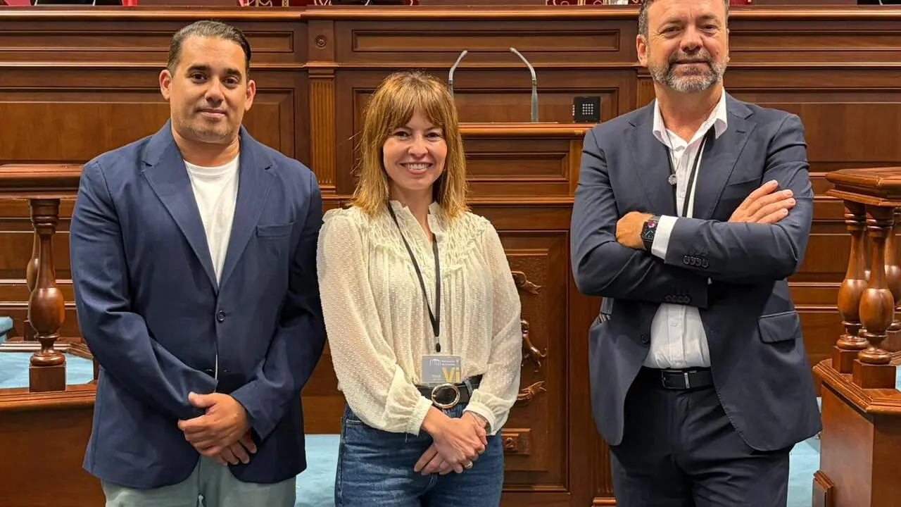 Yoné Caraballo, María Gallego y Juan de León