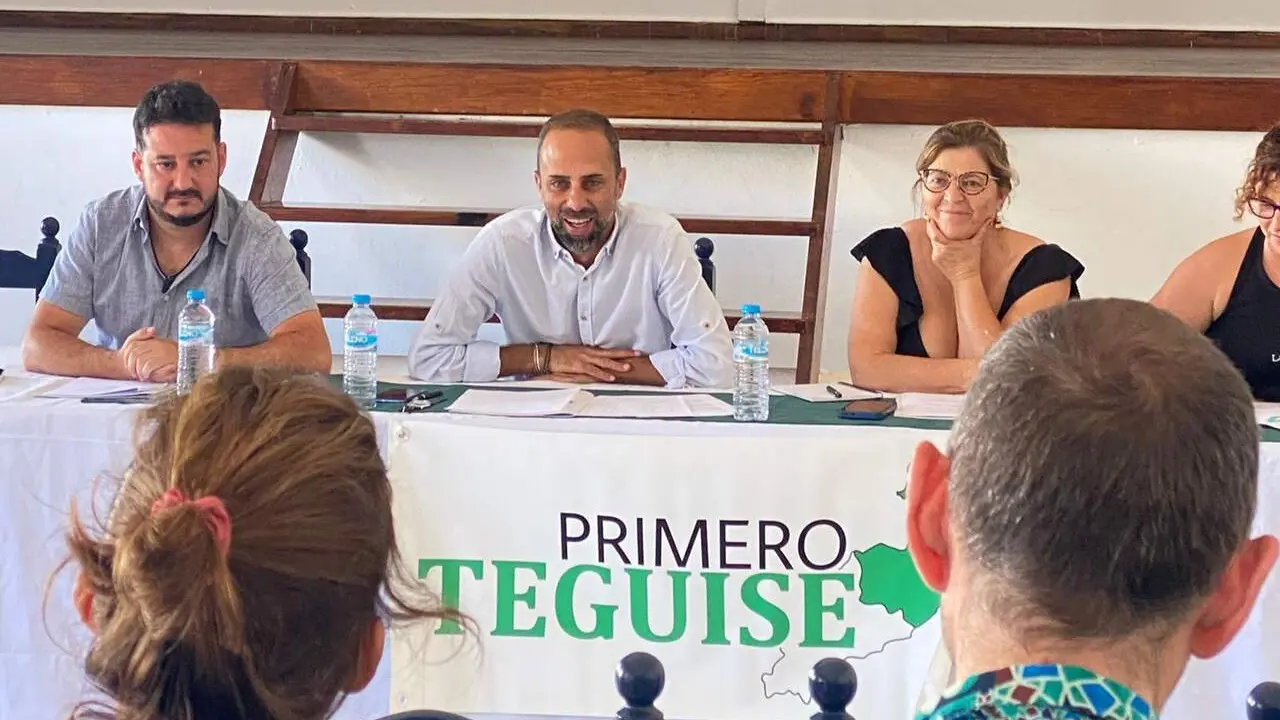 Asamblea celebrada en La Graciosa, Primero Teguise
