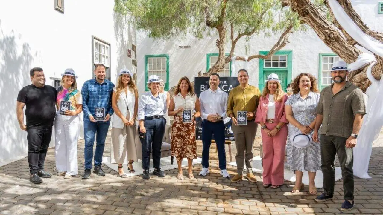 Presentaci&oacute;n de la Noche Blanca de Teguise