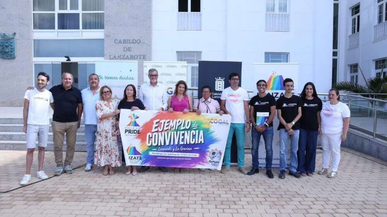 El Cabildo de Lanzarote celebra el D&iacute;a Internacional del Orgullo LGTBI+