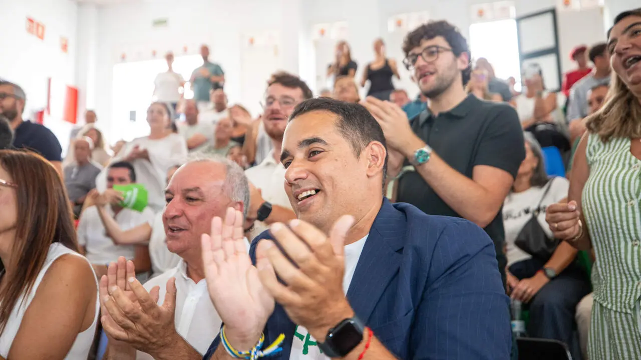 Yoné Caraballo durante la Convención IslaHogar