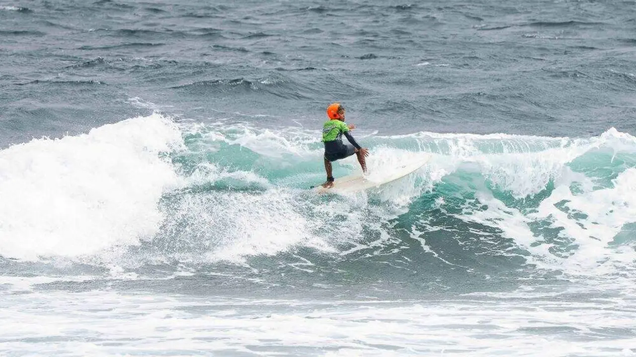 Participantes en el campeonato Chirrinil del Quemao
