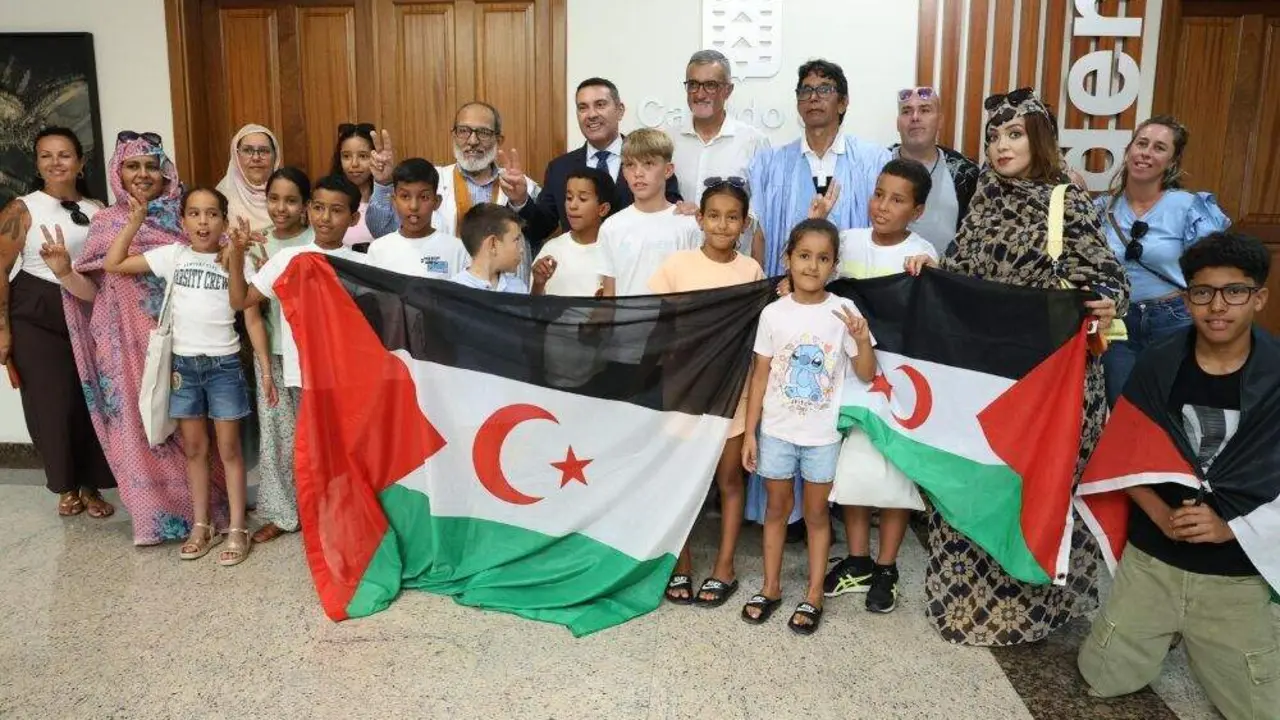 Acogida de ni&ntilde;os saharauis