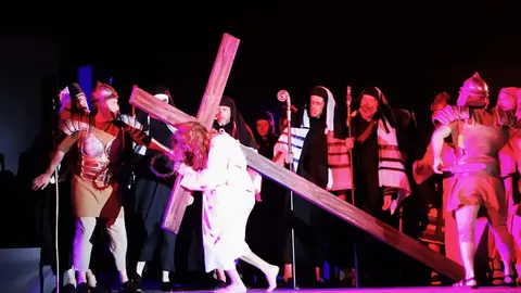 Escena de la obra 'Mater a Jesús'.