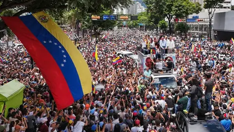 Manifestación en Venezuela.