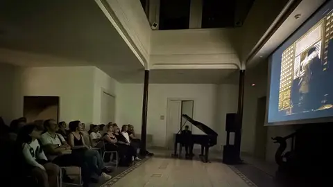 Proyección de la película