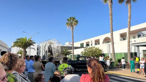 La Virgen de Los Dolores en el Hospital