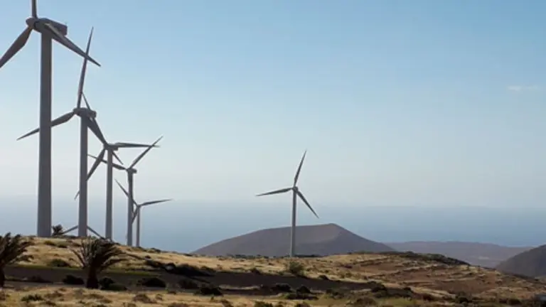 Parque eólico de San Bartolomé.