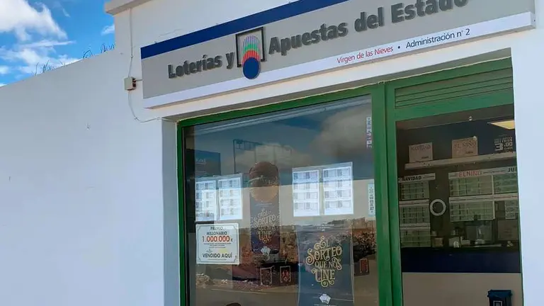 Administración de Lotería Virgen de Las Nieves, en La Villa de Teguise